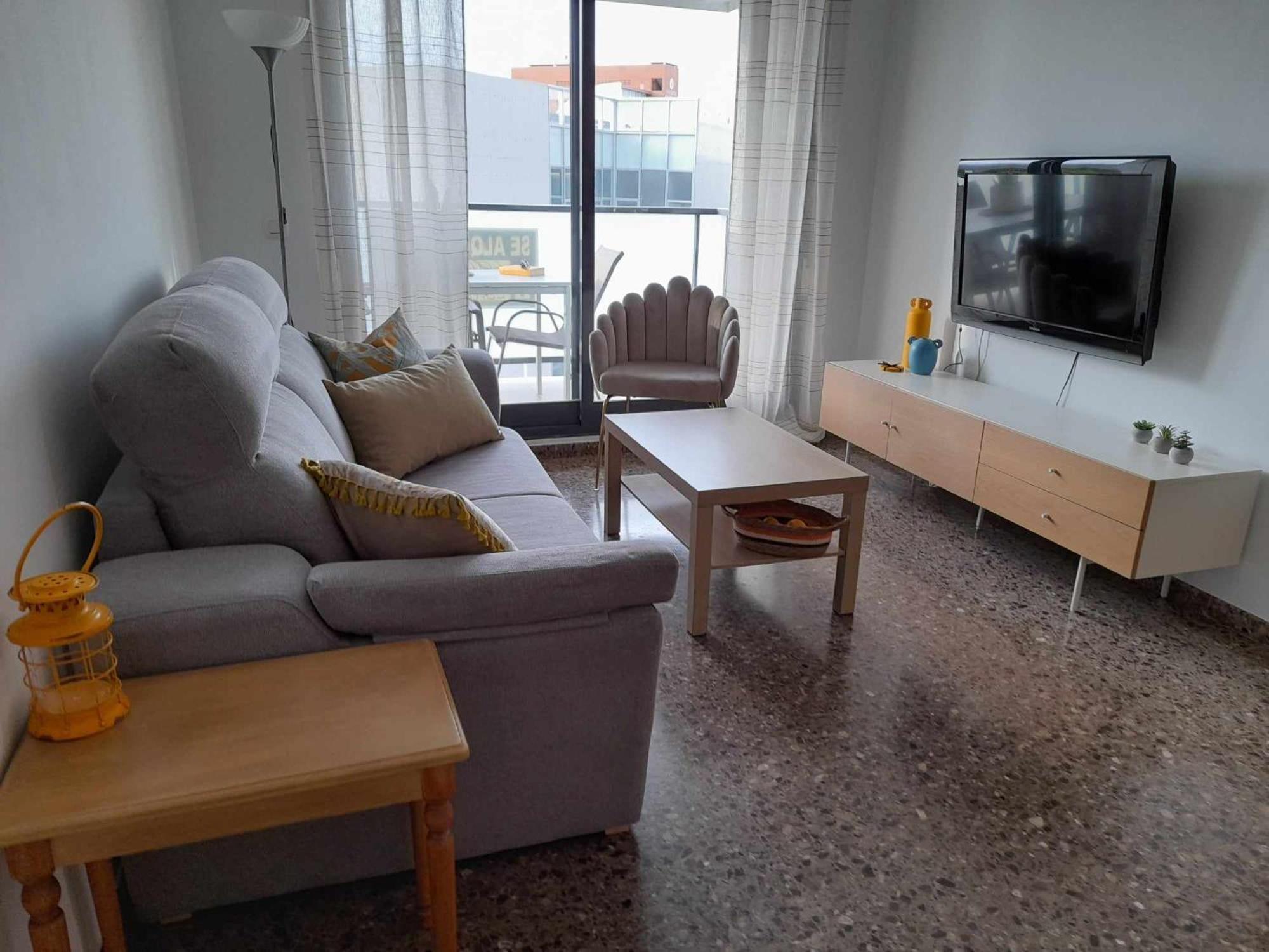 Apartament Ambar Gandia Playa-Grao Con Piscina Parking Ideal Para Familias Exterior foto