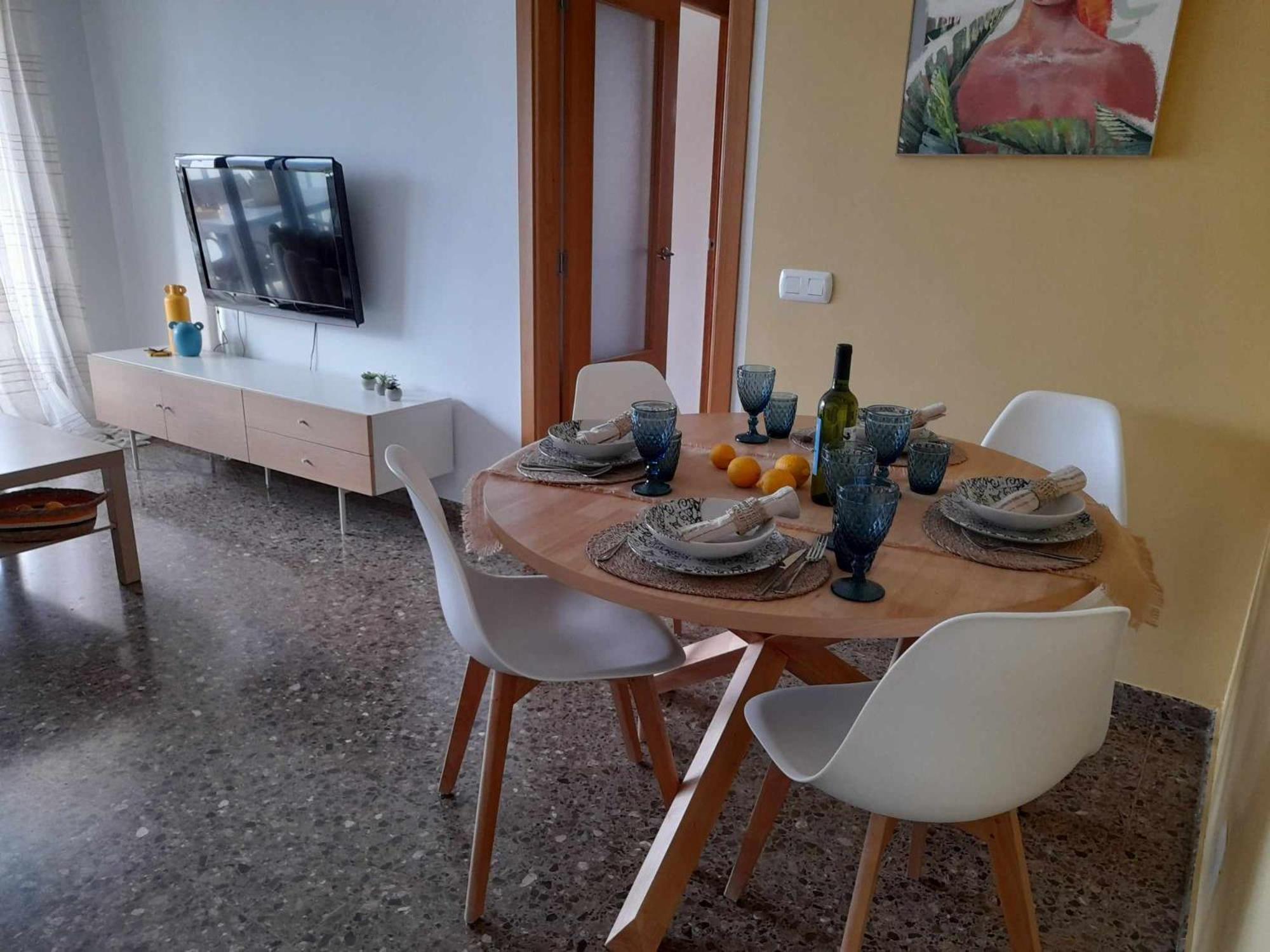 Apartament Ambar Gandia Playa-Grao Con Piscina Parking Ideal Para Familias Exterior foto